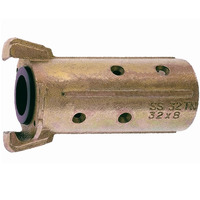 LÜDECKE 19 SANDBLAST PŘÍPOJKA - litinová rychlosp. vnější přípoj 31mm (had. 19x6 mm)