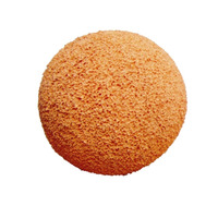 CIKO BAUTEC - čistící koule  pr.35 mm-Dn32, oranžová guma