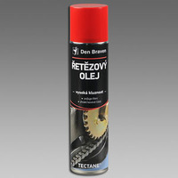 DEN BRAVEN TECTANE Řetězový olej-spray 400 ml Vysoká kluznost, chrání kovové části