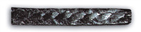 SEALMART 18x18 TEMAPACK 6200 expandovaný grafit, příze zesílená SS drátem